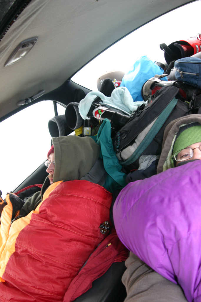 Erik Olson And Shane McFalls sleep