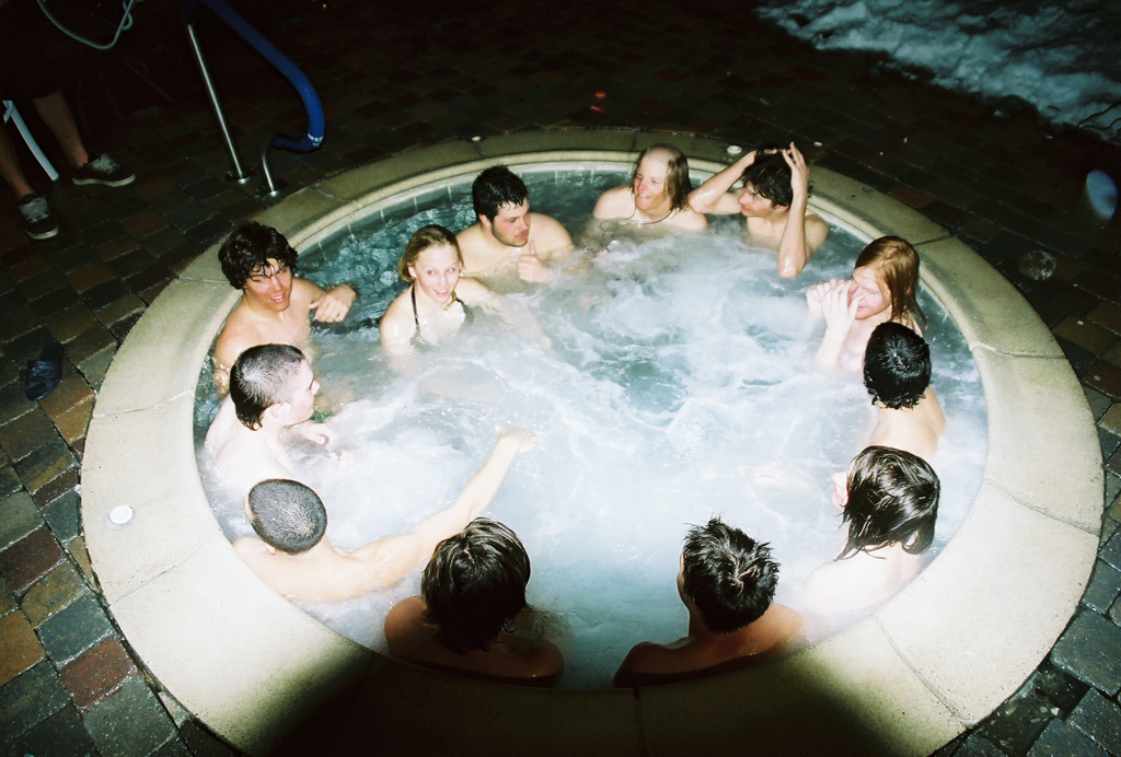 Hot Tubbing at the 2007 Vermont Open