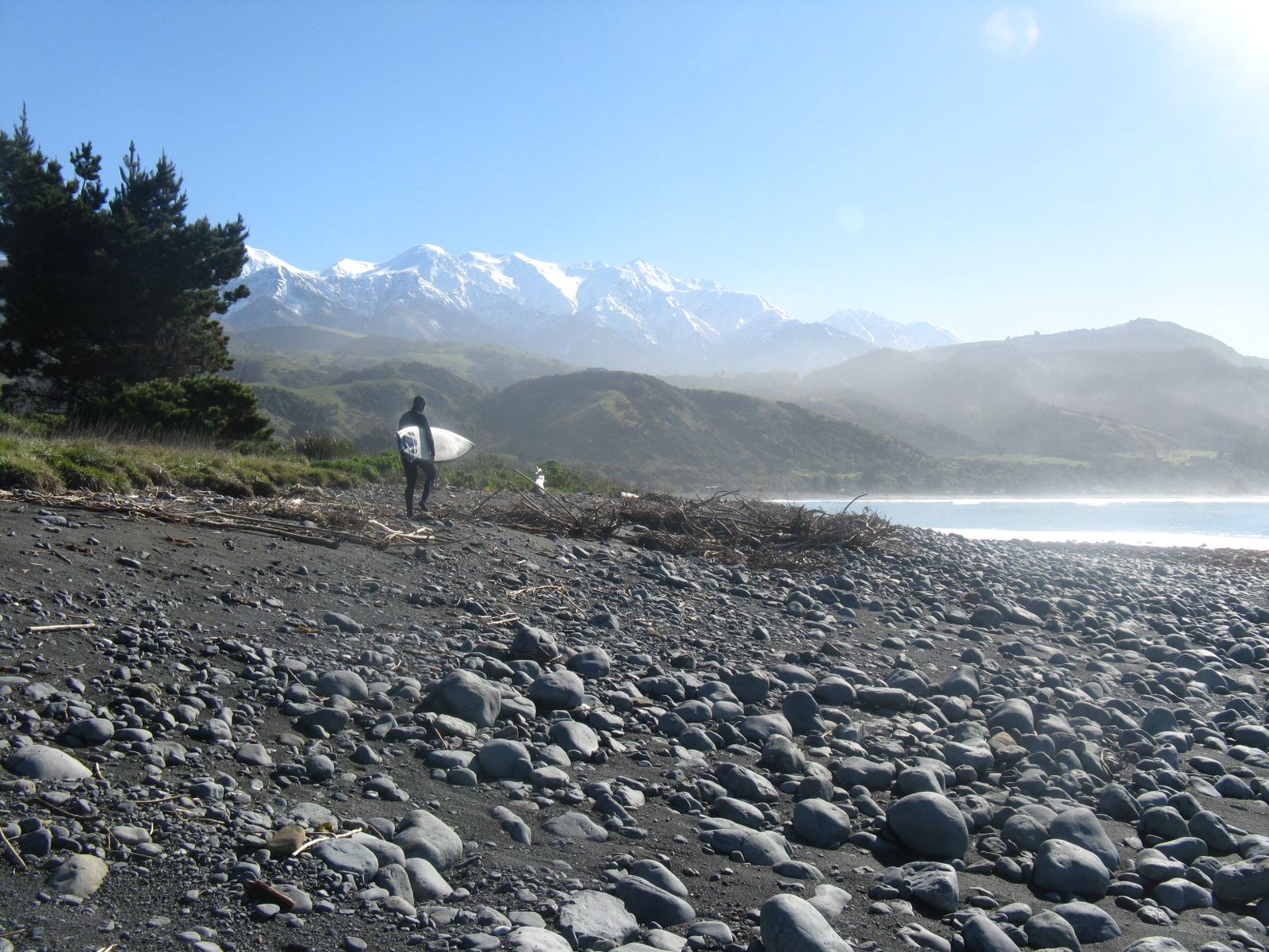 Surfing in New Zealand, South Island