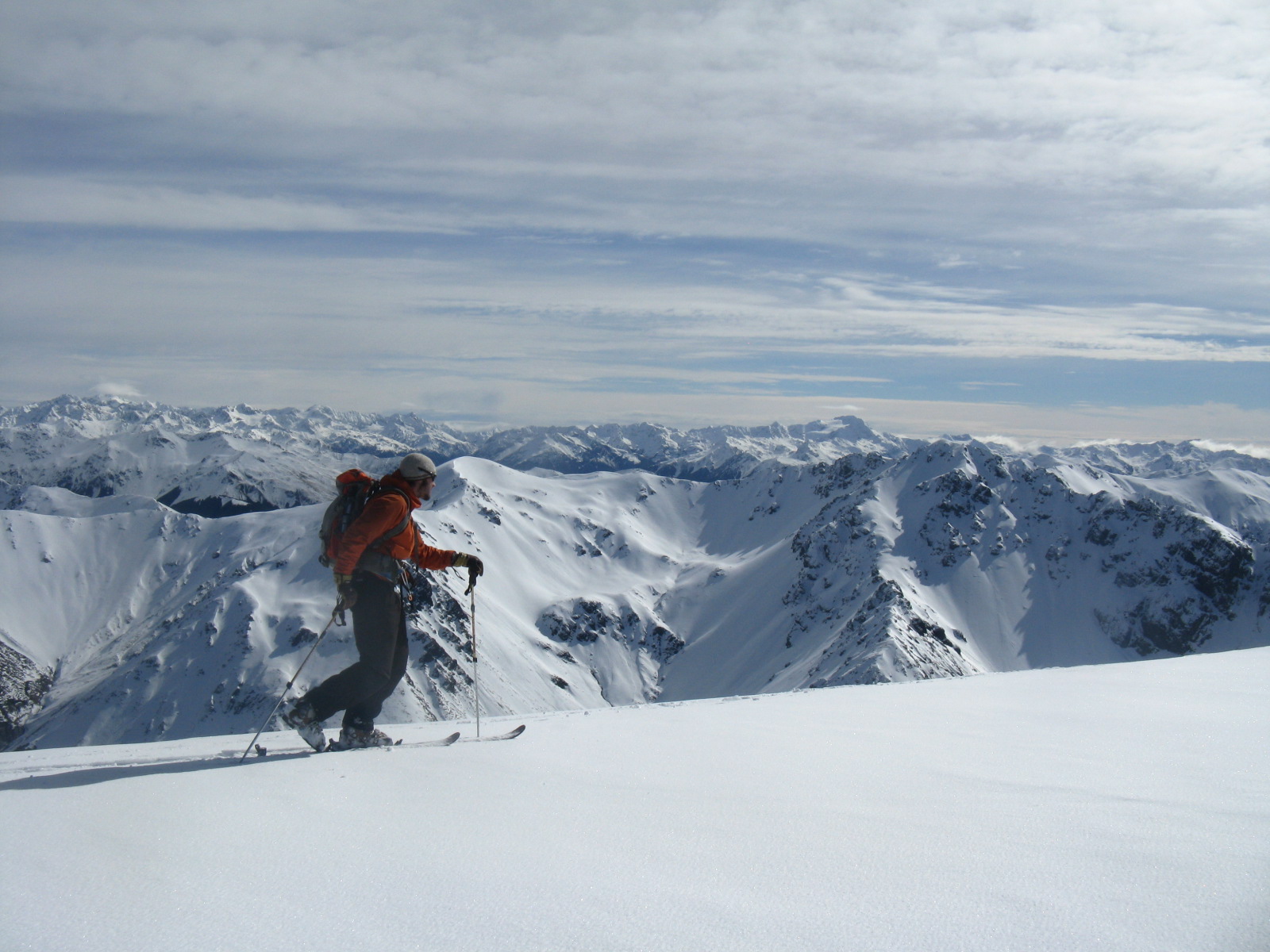 Ski Touring Near Broken River Ski Club in New Zealand
