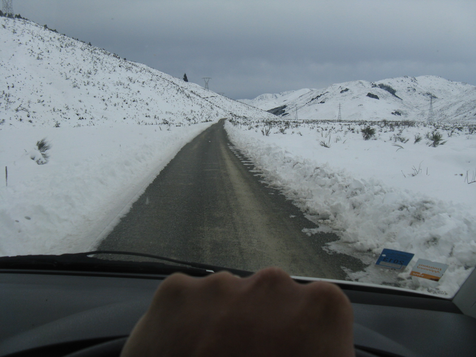 Narrow access roads lead to New Zealands Club Fields