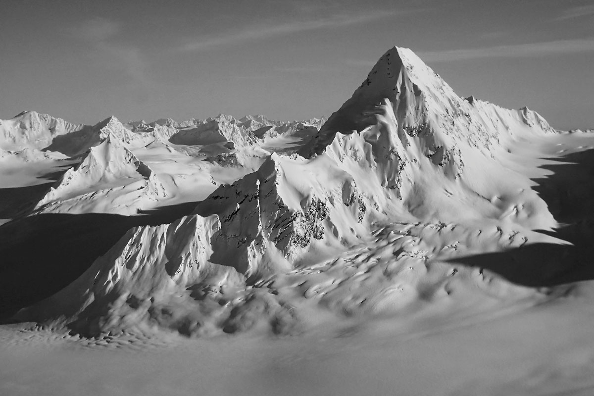 Pontoon Peak in the Chugach Mountains