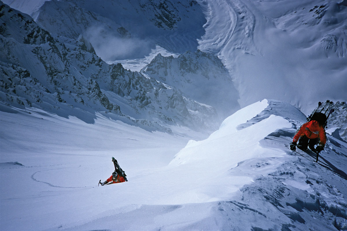 Climbing University Peak in Alaska