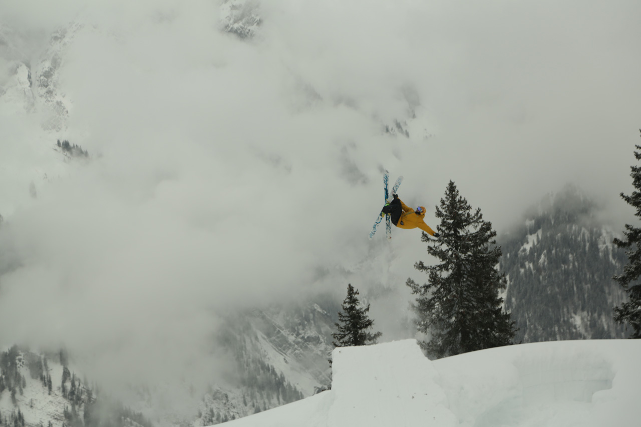 Colter Hinchliffe hits a booter in austria