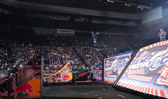 HUGE BMX Backflips