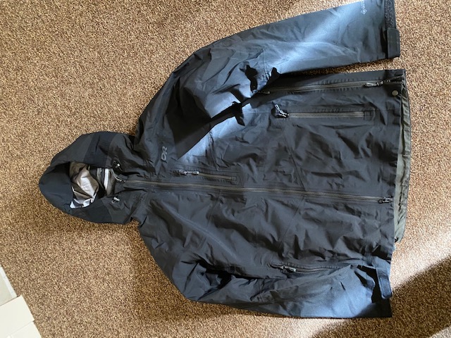 FS OR Hemispheres Gore Tex Jacket Black - Large