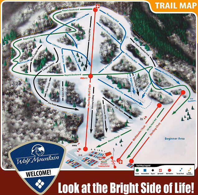 Wolf Creek Ski Area Map Wolf Creek Utah Ski Resort Up For Auction | Teton Gravity Research