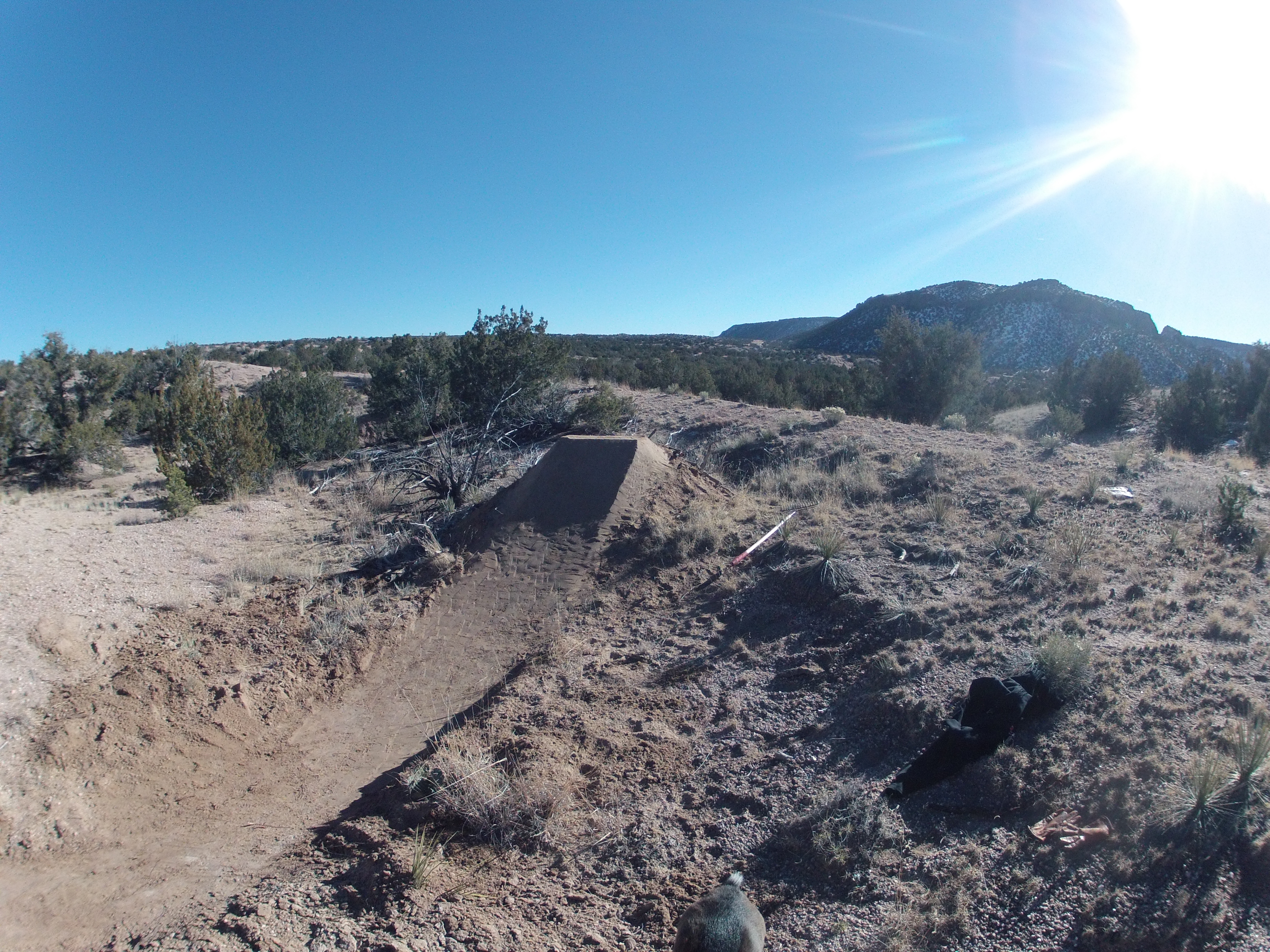 building mountain bike jumps