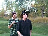 TGR World premiere: Live from the athlete golf tourney! Sammy carlson almost gets a hole in one. thumbnail