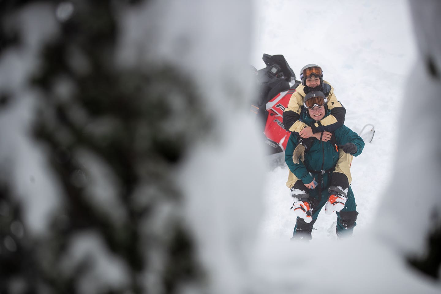 Marcus Goguen and WeiTien Ho, skiing, biking phenoms living their best gap year lives thumbnail