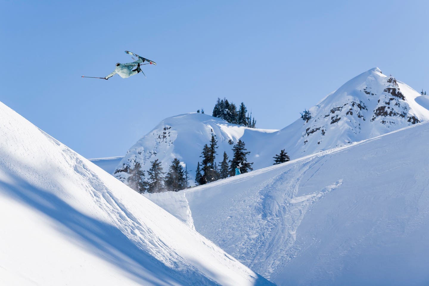 US Freeskier Maggie Voisin Brings Park Skills to the Backcountry thumbnail