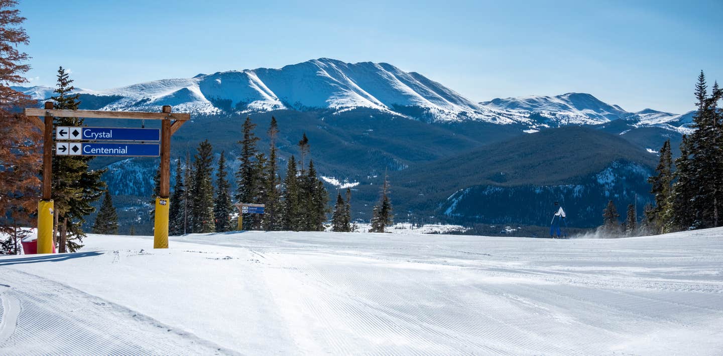 scenic views around breckenridge colorado skiresort town